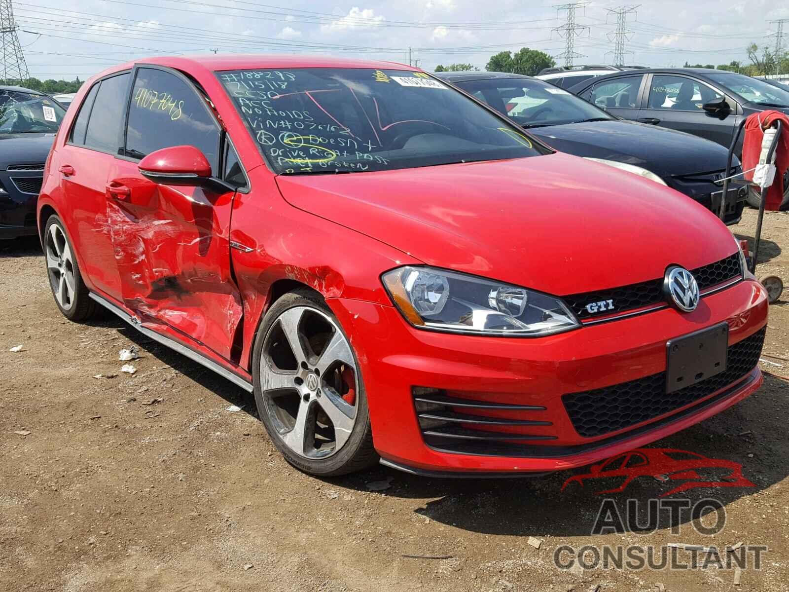 VOLKSWAGEN GTI 2017 - 3VW4T7AU7HM076162