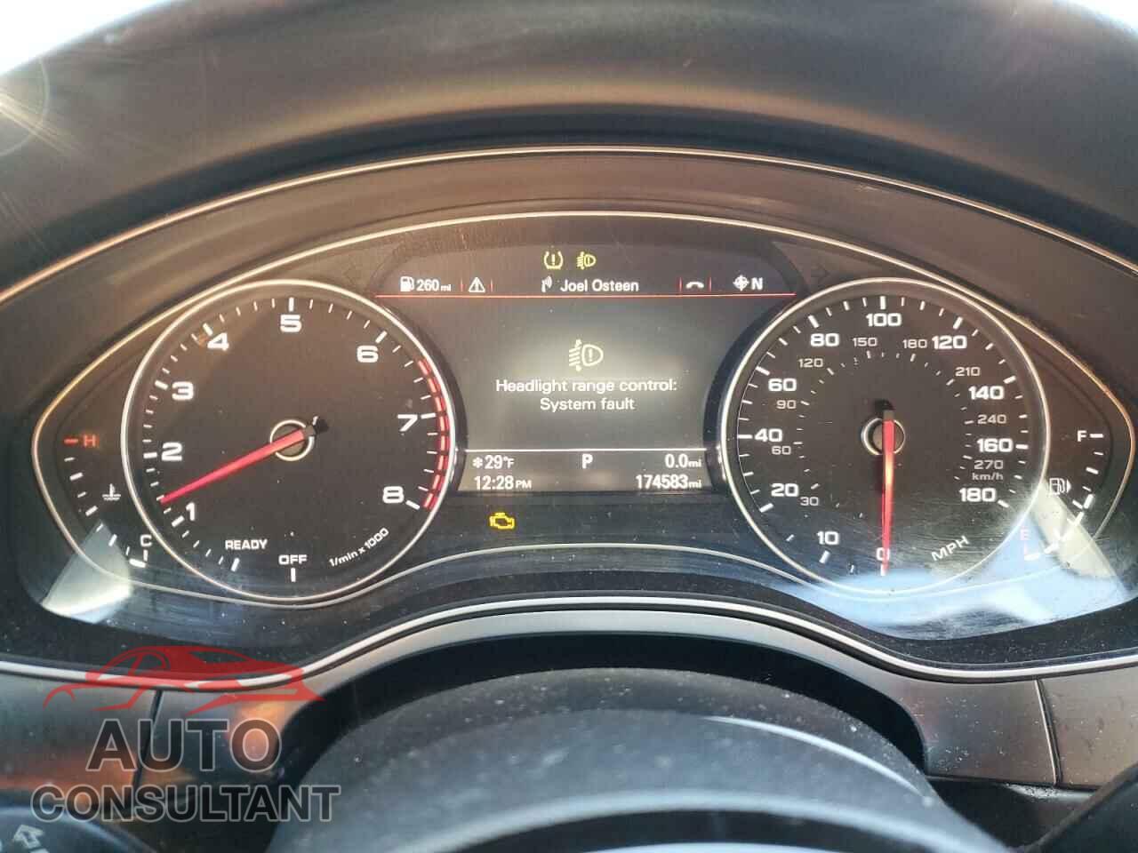 AUDI A6 2017 - WAUF2AFC8HN038678