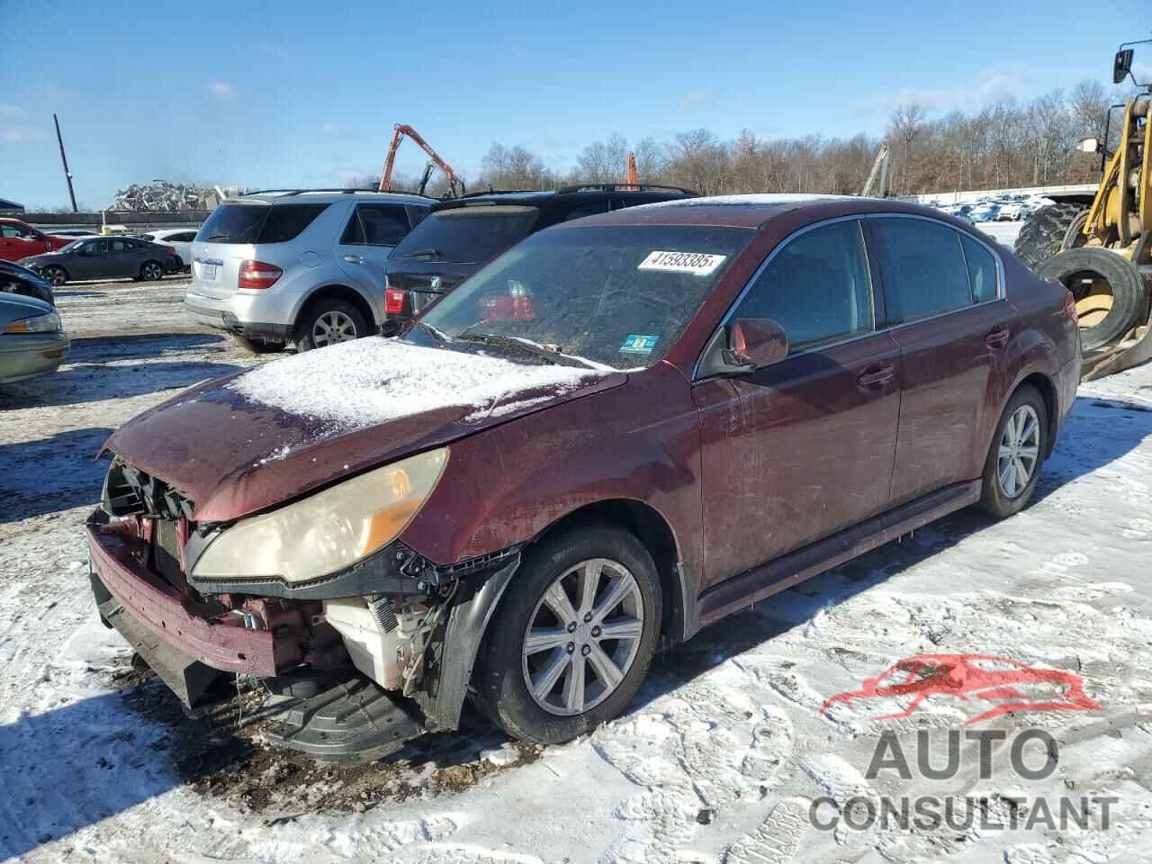 SUBARU LEGACY 2011 - 4S3BMBG64B3258493