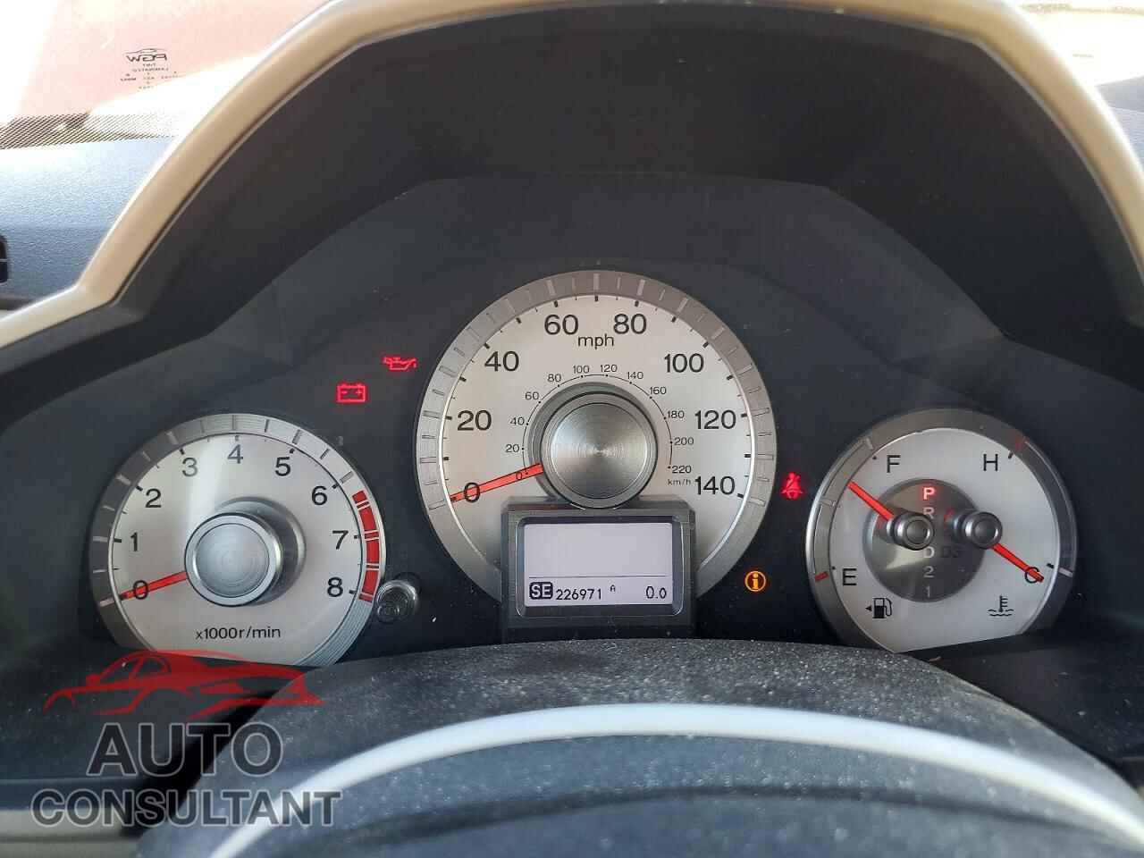 HONDA PILOT 2011 - 5FNYF4H93BB045806