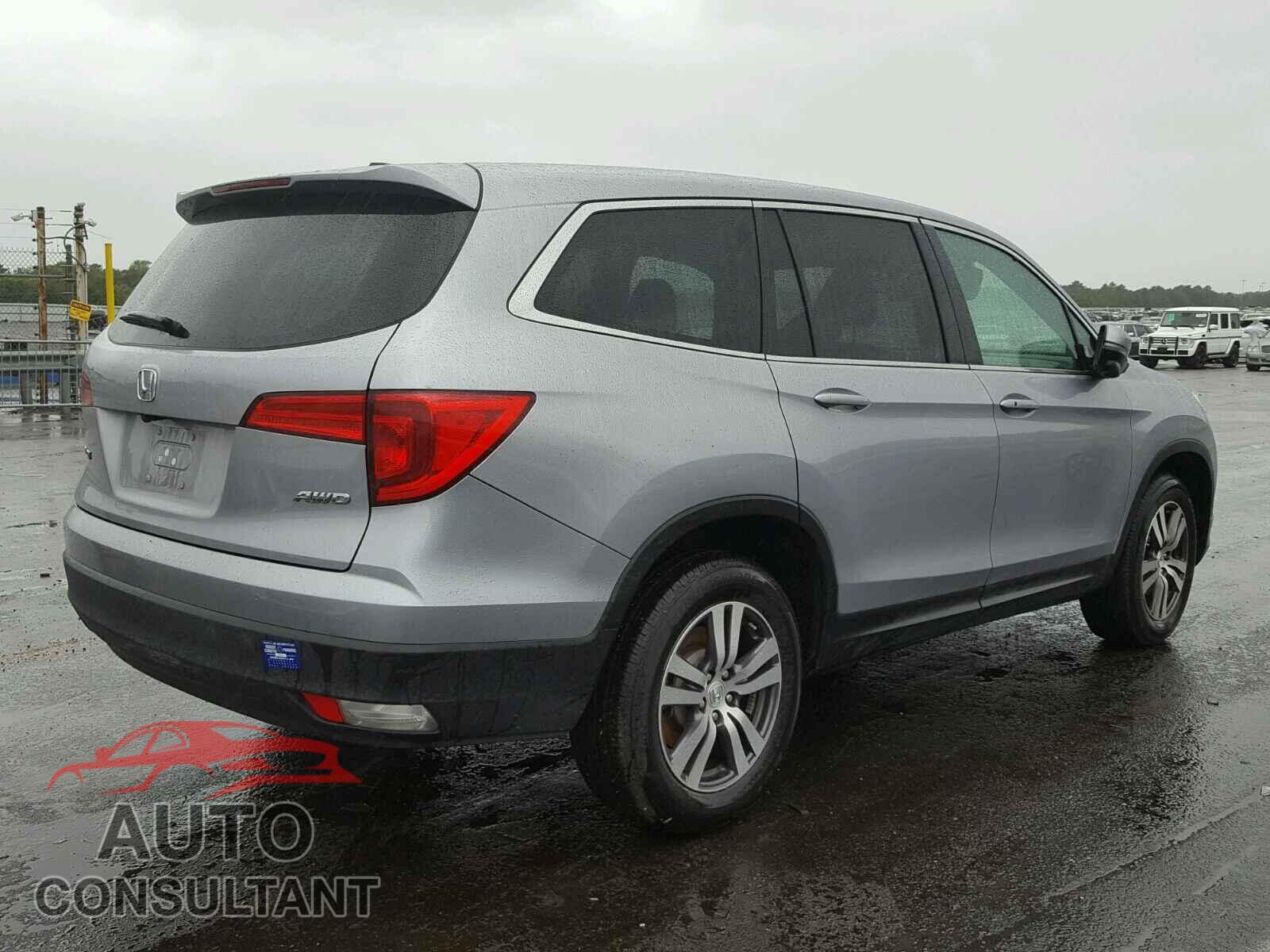HONDA PILOT EXL 2017 - 5FNYF6H51HB068325