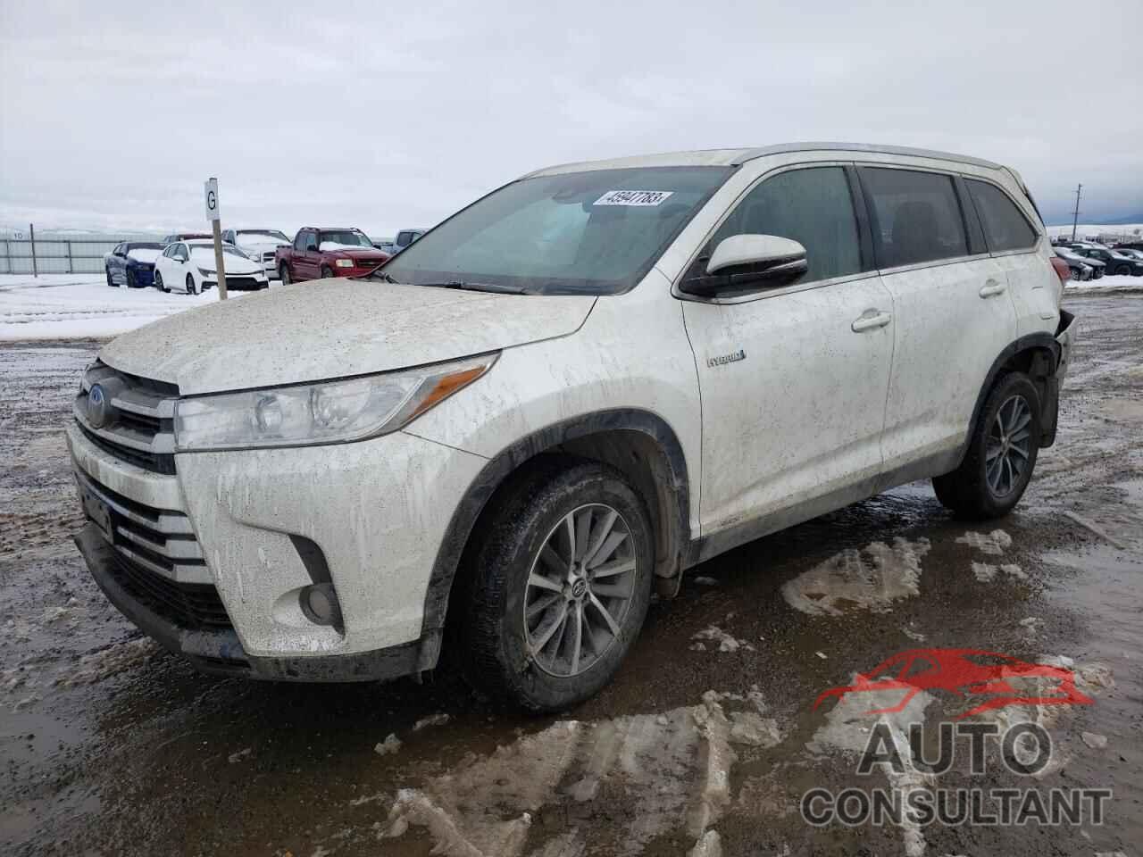 TOYOTA HIGHLANDER 2019 - 5TDJGRFH3KS064874