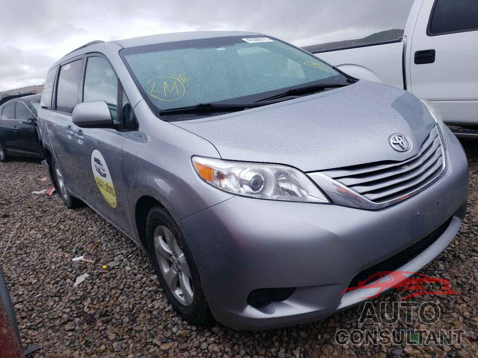 TOYOTA SIENNA 2016 - 5TDKK3DC0GS725291