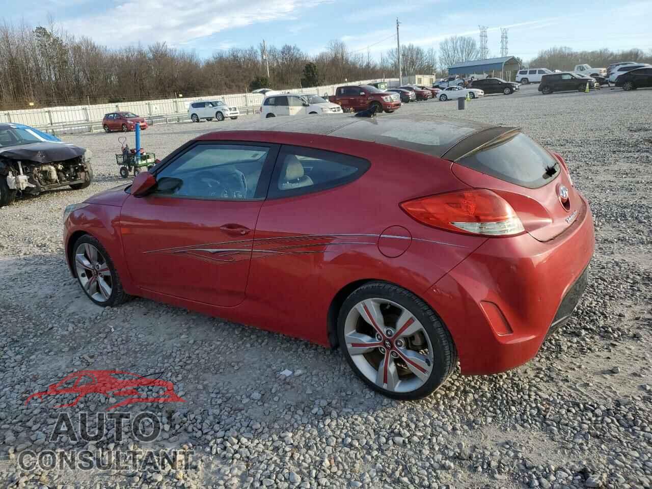 HYUNDAI VELOSTER 2012 - KMHTC6AD9CU027246