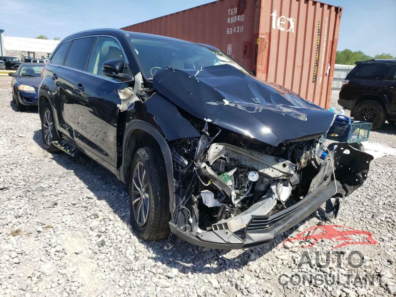 TOYOTA HIGHLANDER 2018 - 5TDKZRFHXJS540907