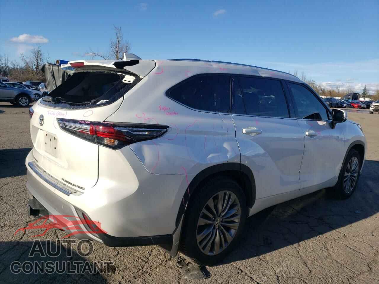 TOYOTA HIGHLANDER 2021 - 5TDFZRBH3MS099021
