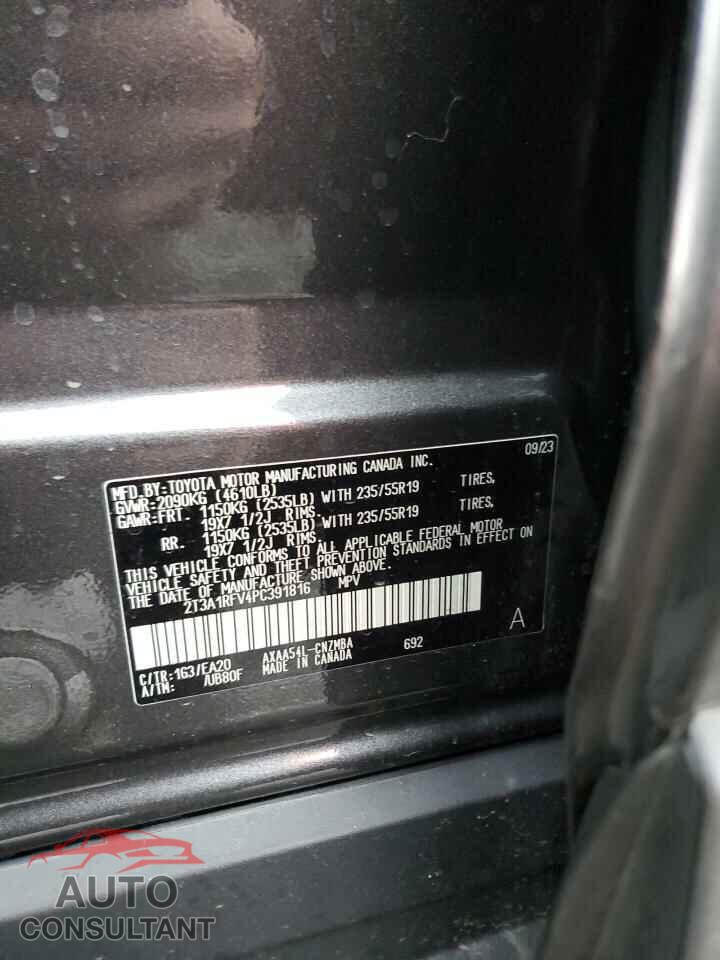 TOYOTA RAV4 2023 - 2T3A1RFV4PC391816
