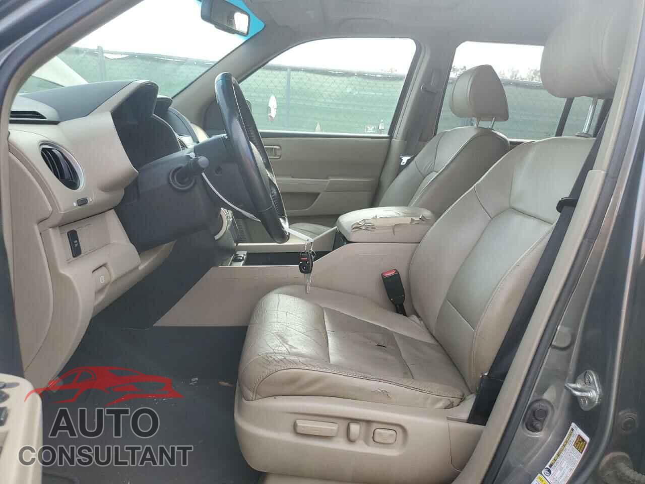 HONDA PILOT 2009 - 5FNYF48589B039989