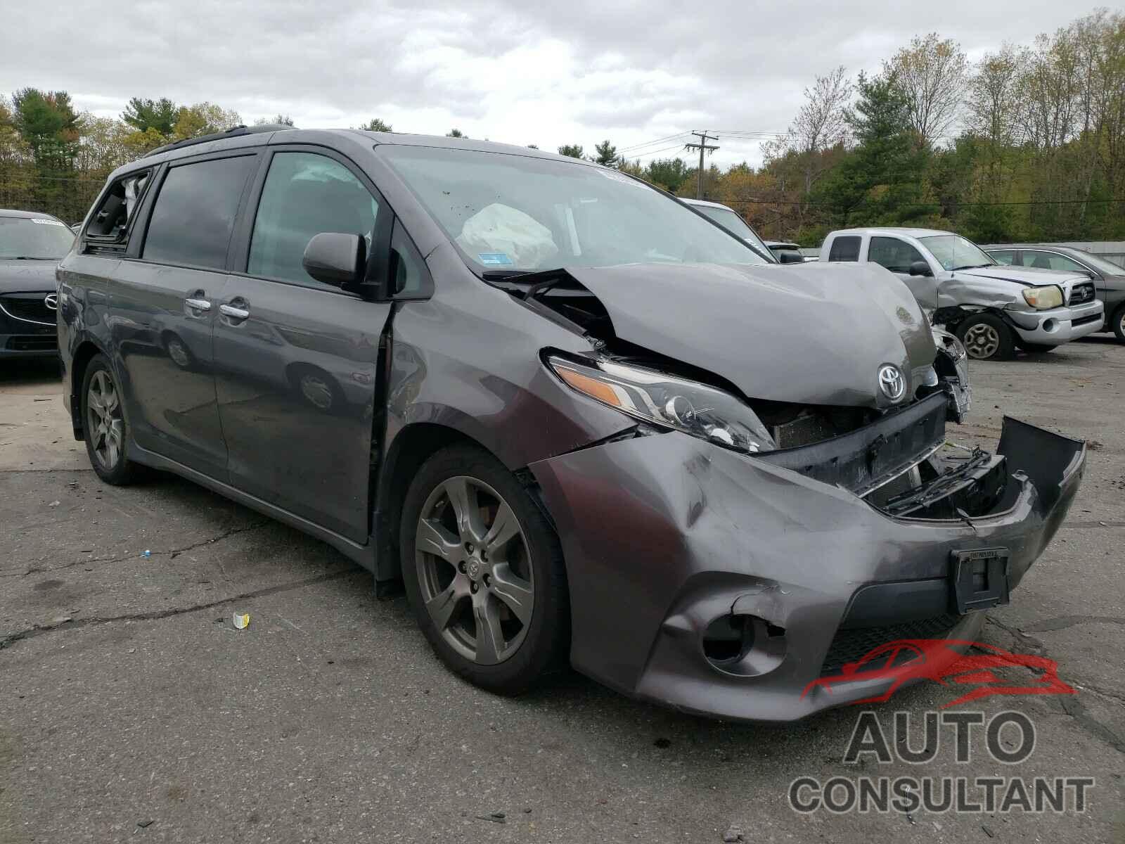 TOYOTA SIENNA 2017 - 5TDXZ3DC1HS832692