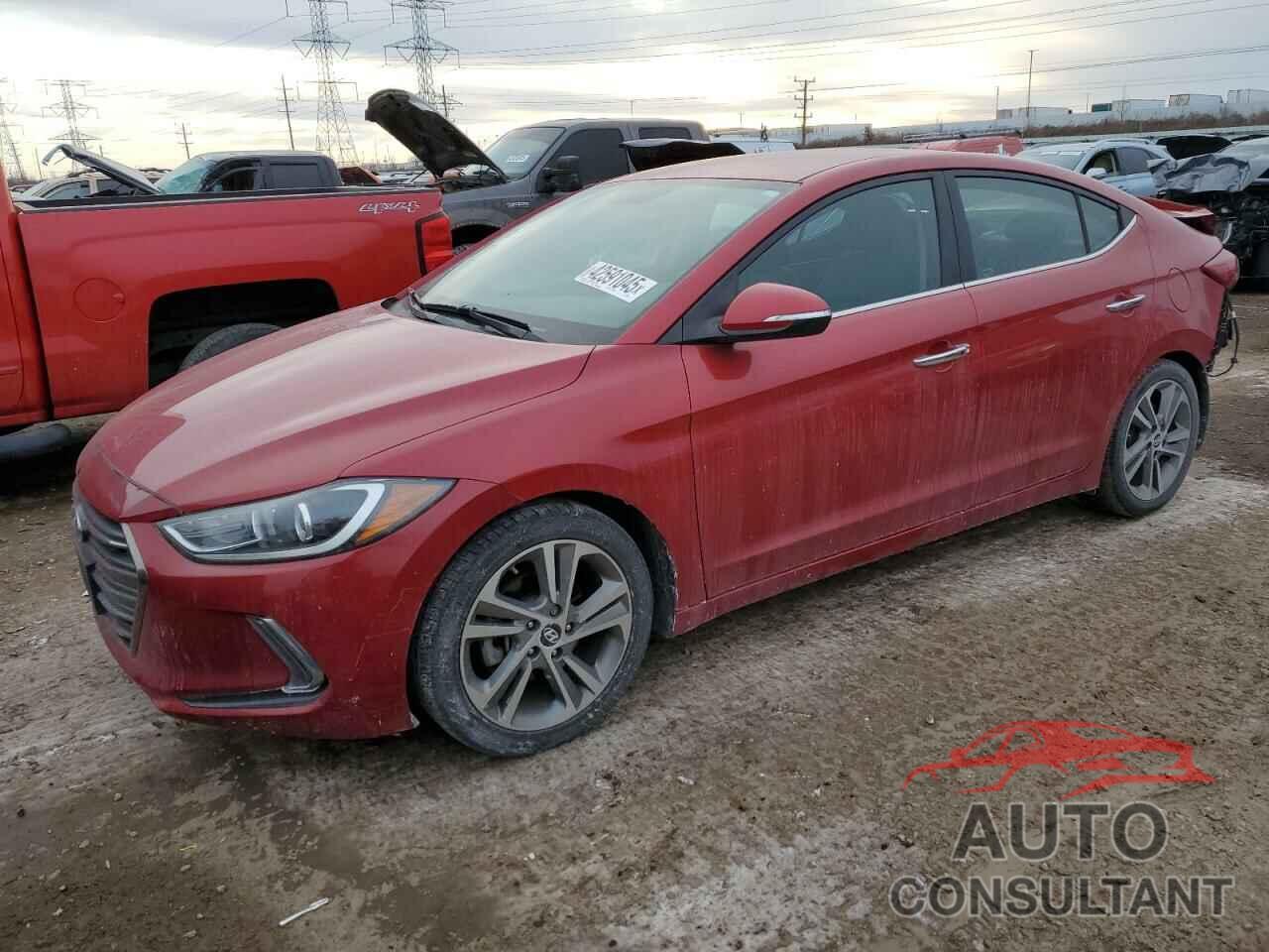 HYUNDAI ELANTRA 2017 - 5NPD84LF1HH124259