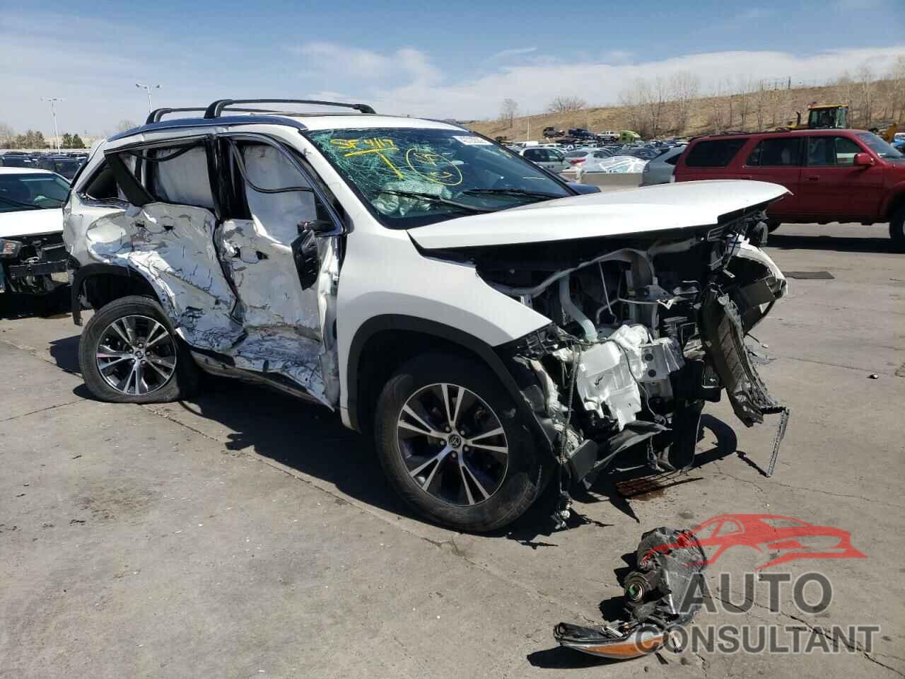 TOYOTA HIGHLANDER 2016 - 5TDKKRFH4GS143271
