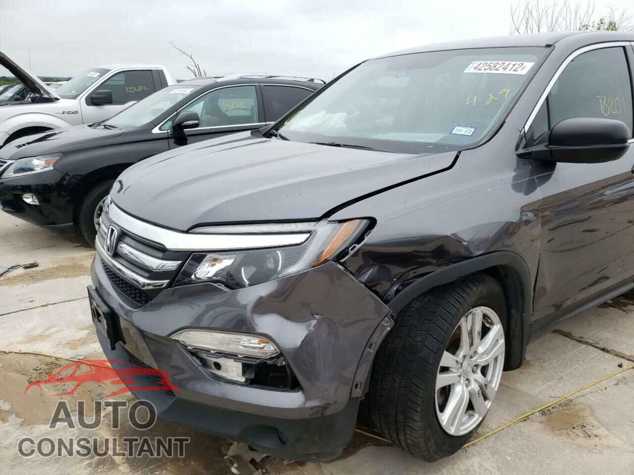 HONDA PILOT 2016 - 5FNYF5H18GB015062