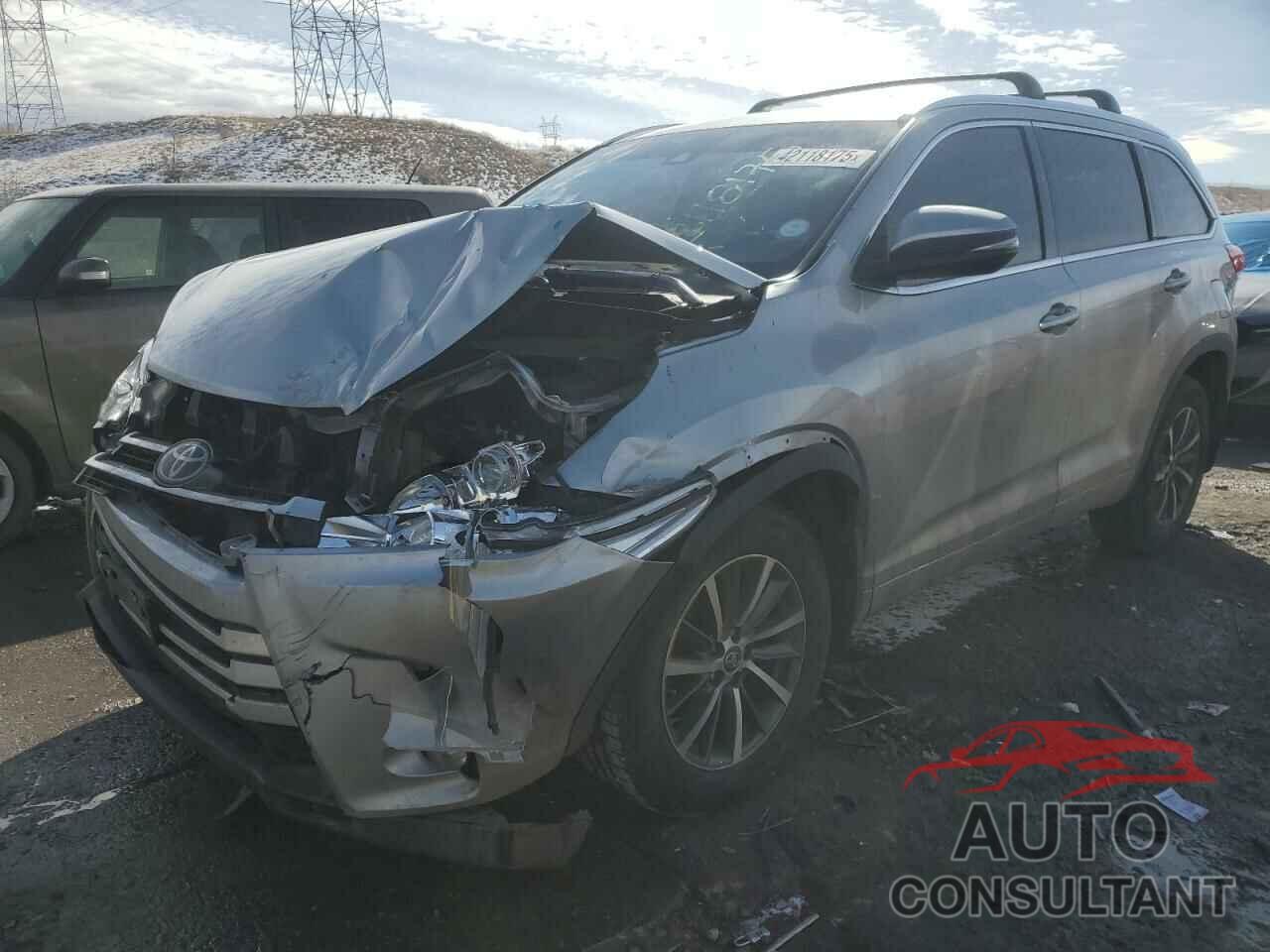 TOYOTA HIGHLANDER 2017 - 5TDJZRFH8HS450063