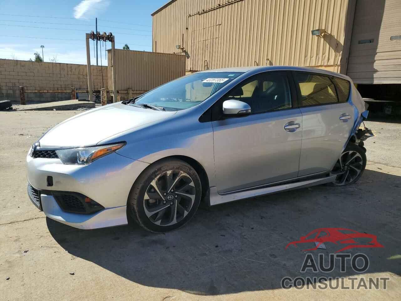 TOYOTA SCION 2016 - JTNKARJE8GJ519723