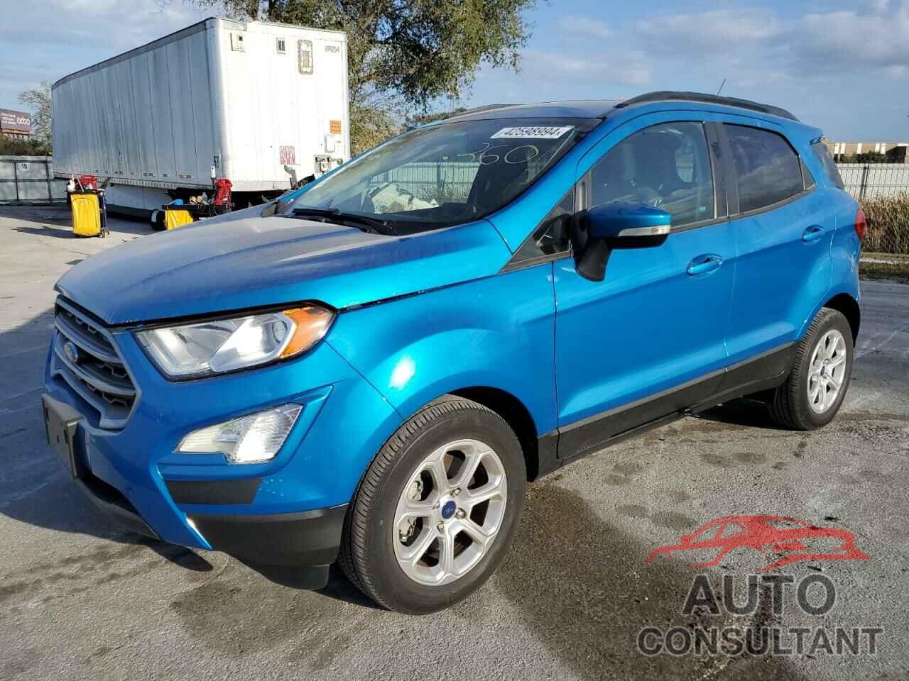 FORD ECOSPORT 2018 - MAJ3P1TE3JC190548