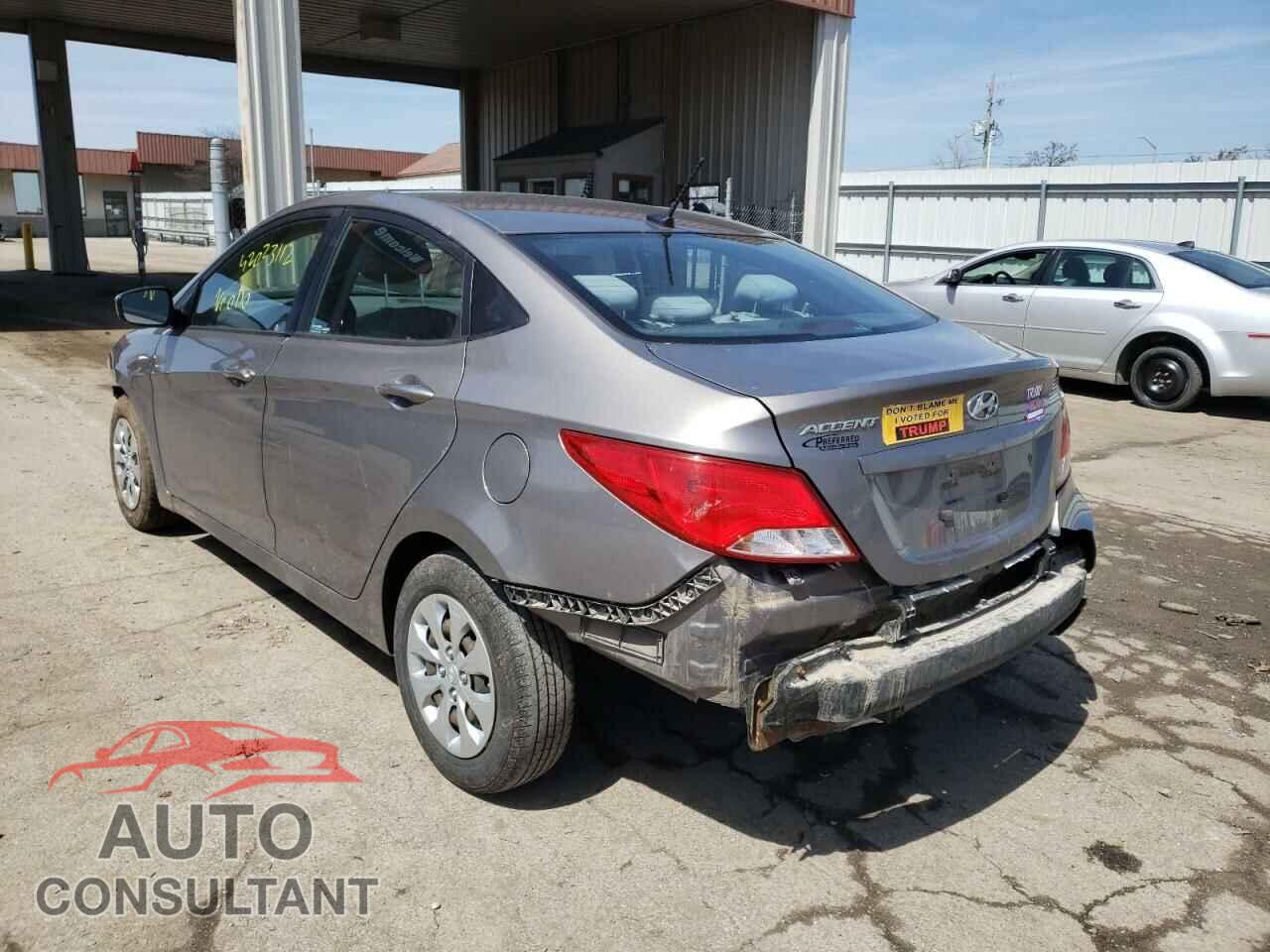 HYUNDAI ACCENT 2017 - KMHCT4AE6HU395808
