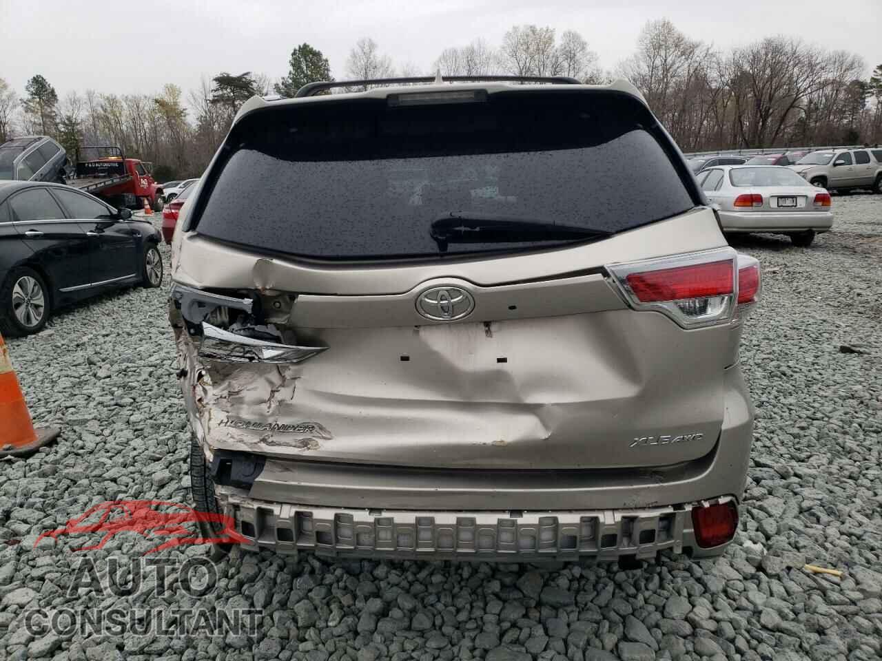 TOYOTA HIGHLANDER 2015 - 5TDJKRFHXFS081997
