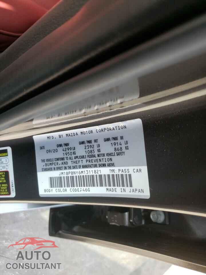 MAZDA 3 2021 - JM1BPBNY6M1311821