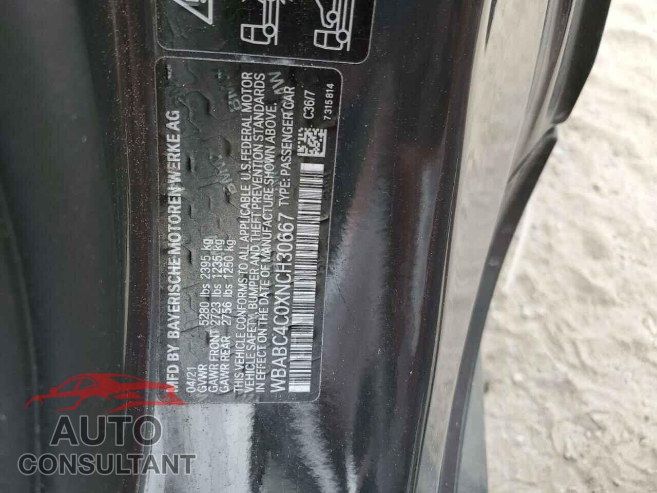 BMW M8 2022 - WBABC4C0XNCH30667