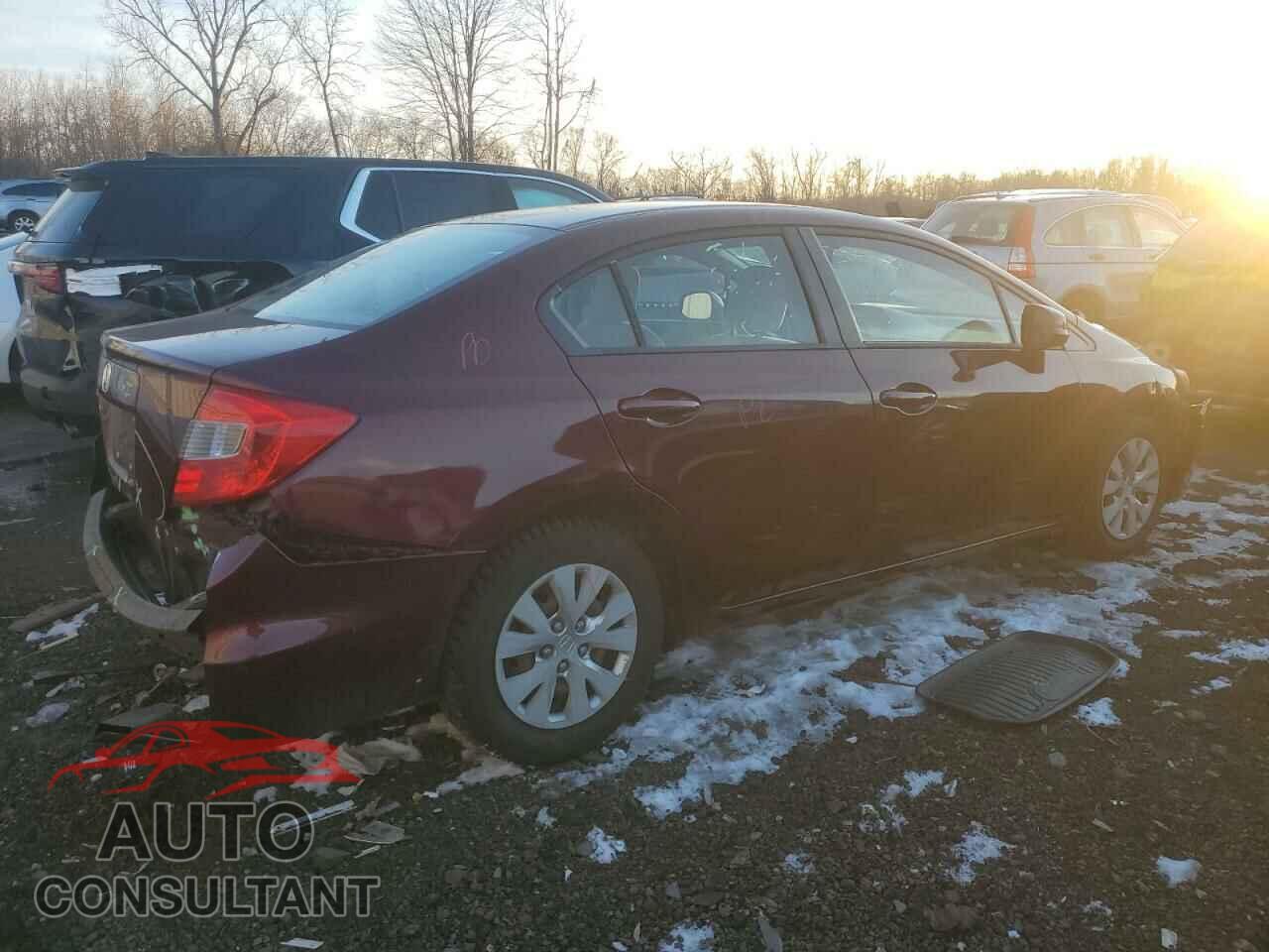 HONDA CIVIC 2012 - 19XFB2F50CE101375