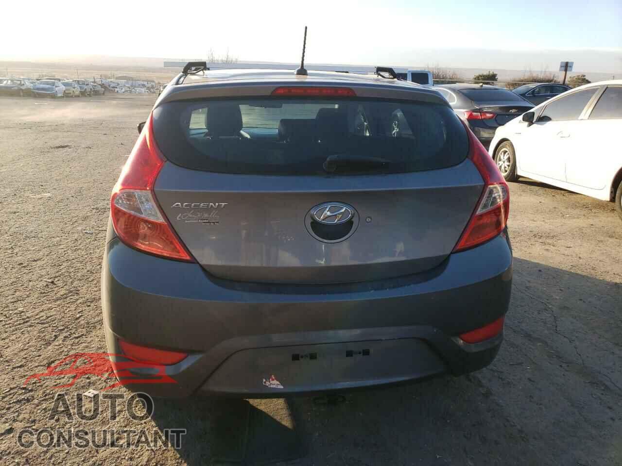 HYUNDAI ACCENT 2017 - KMHCT5AEXHU344897