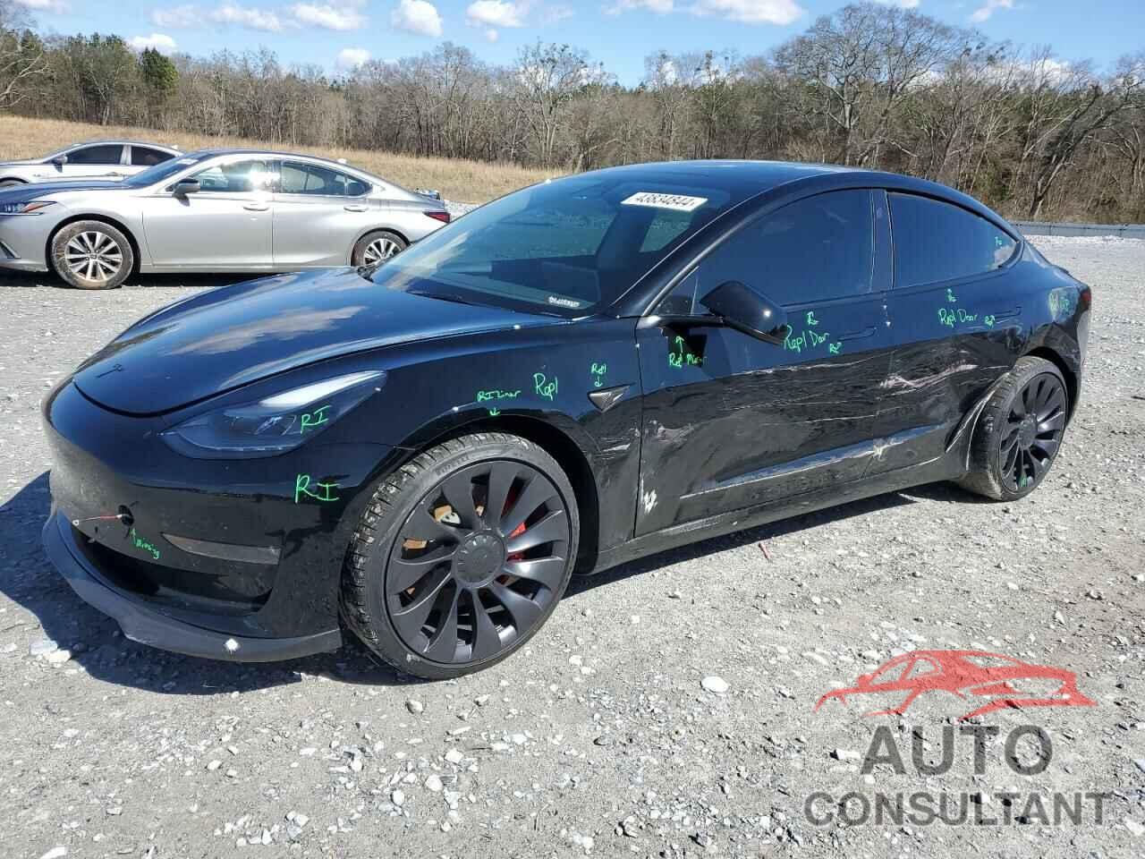 TESLA MODEL 3 2022 - 5YJ3E1EC7NF168332