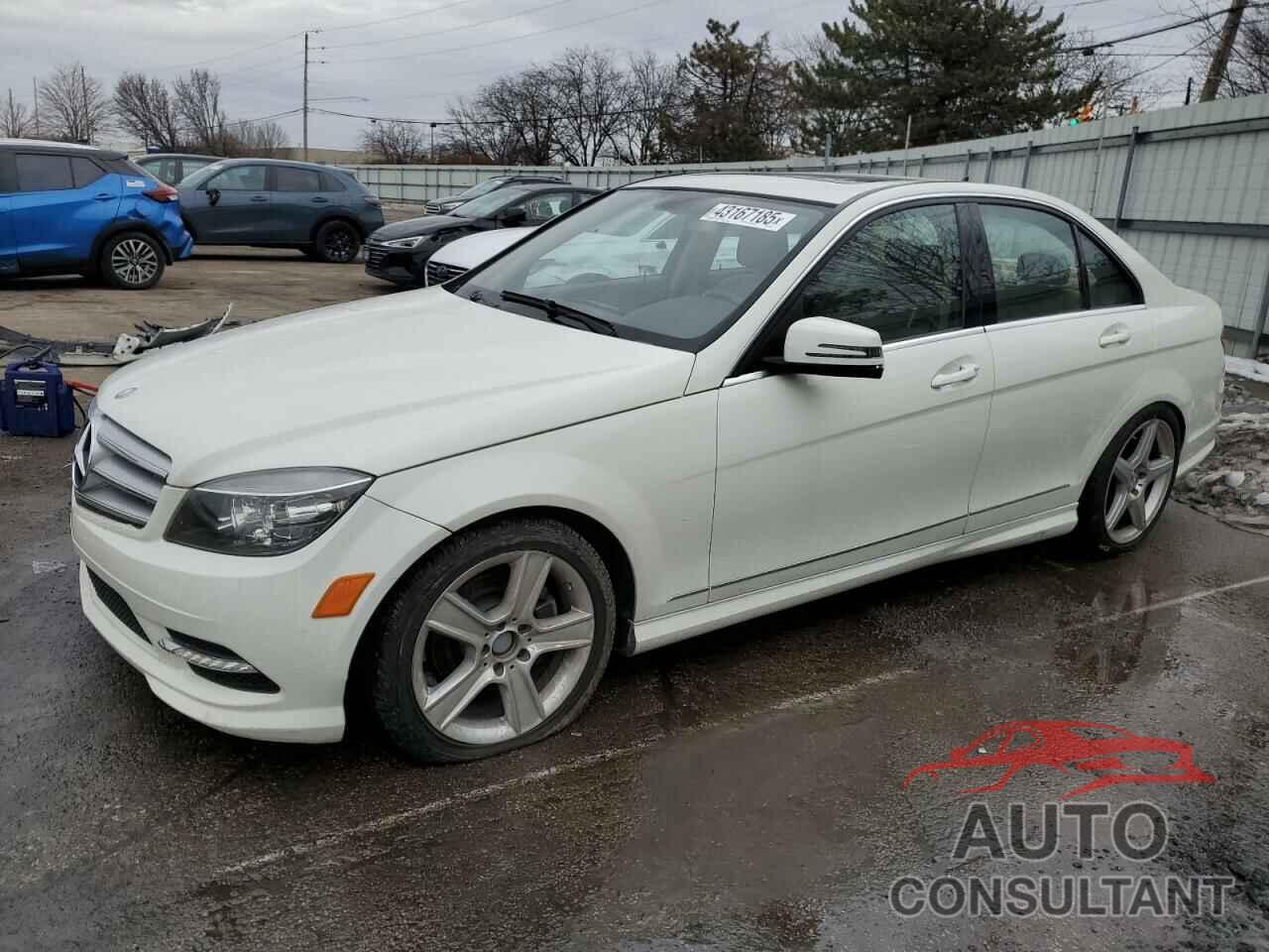 MERCEDES-BENZ C-CLASS 2011 - WDDGF8BB3BR183103