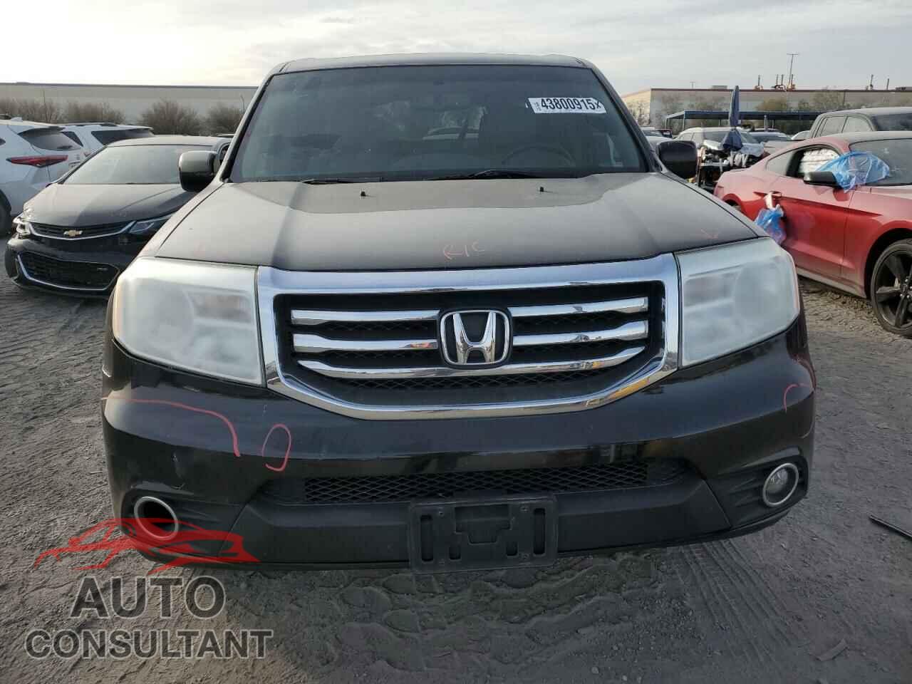 HONDA PILOT 2012 - 5FNYF4H52CB002167