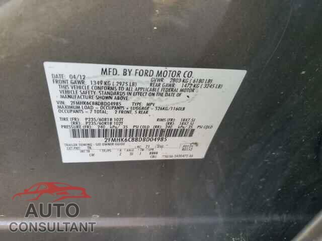 FORD FLEX 2013 - 2FMHK6C88DBD04985