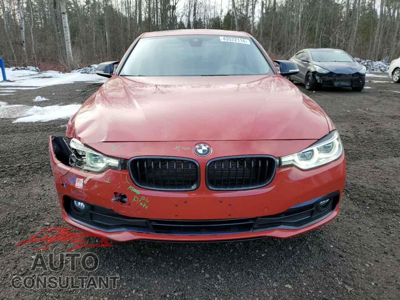 BMW 3 SERIES 2017 - WBA8A3C37HK692567