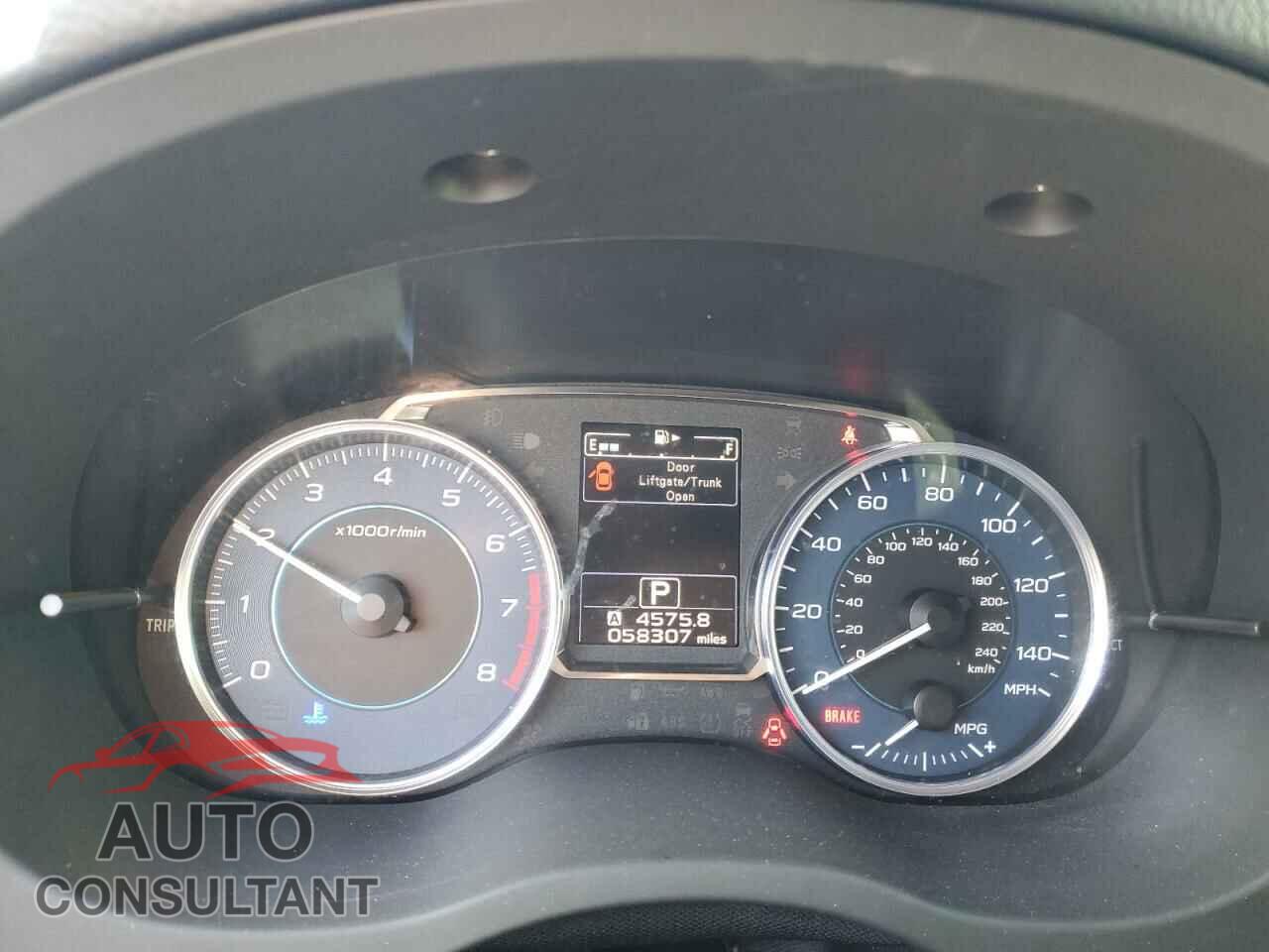 SUBARU CROSSTREK 2017 - JF2GPALC2H8256841