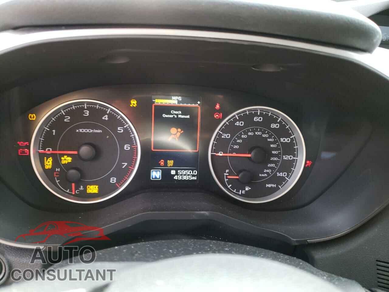 SUBARU ASCENT 2019 - 4S4WMAFD1K3429112