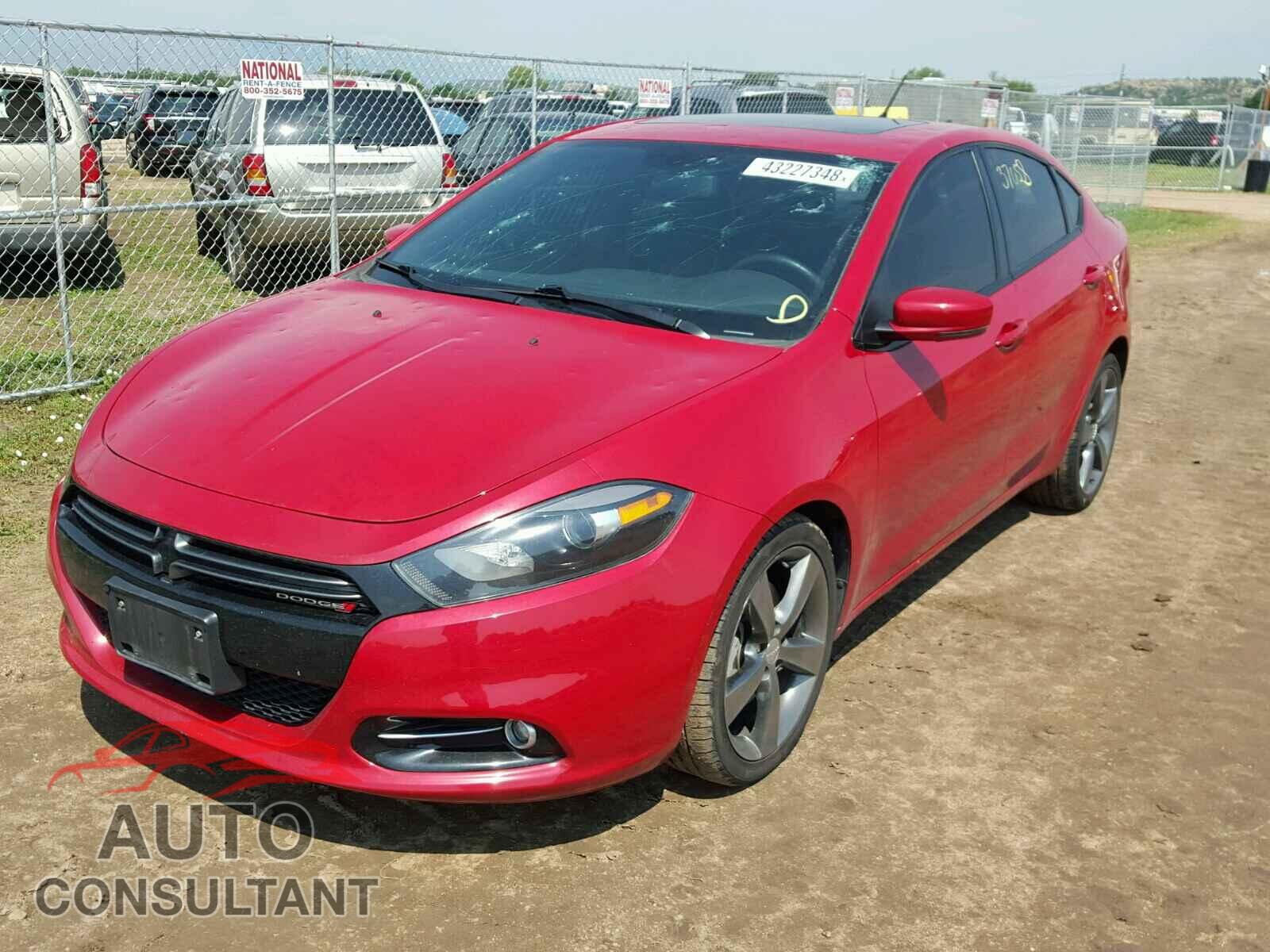 DODGE DART 2015 - 1C3CDFEB2FD173362