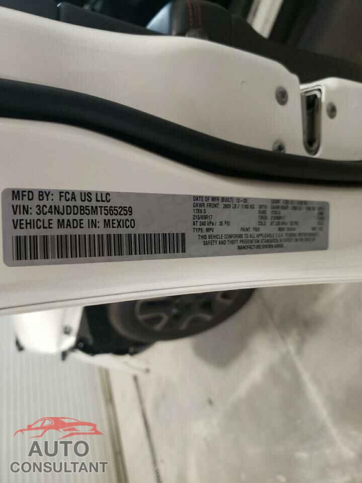 JEEP COMPASS 2021 - 3C4NJDDB5MT565259