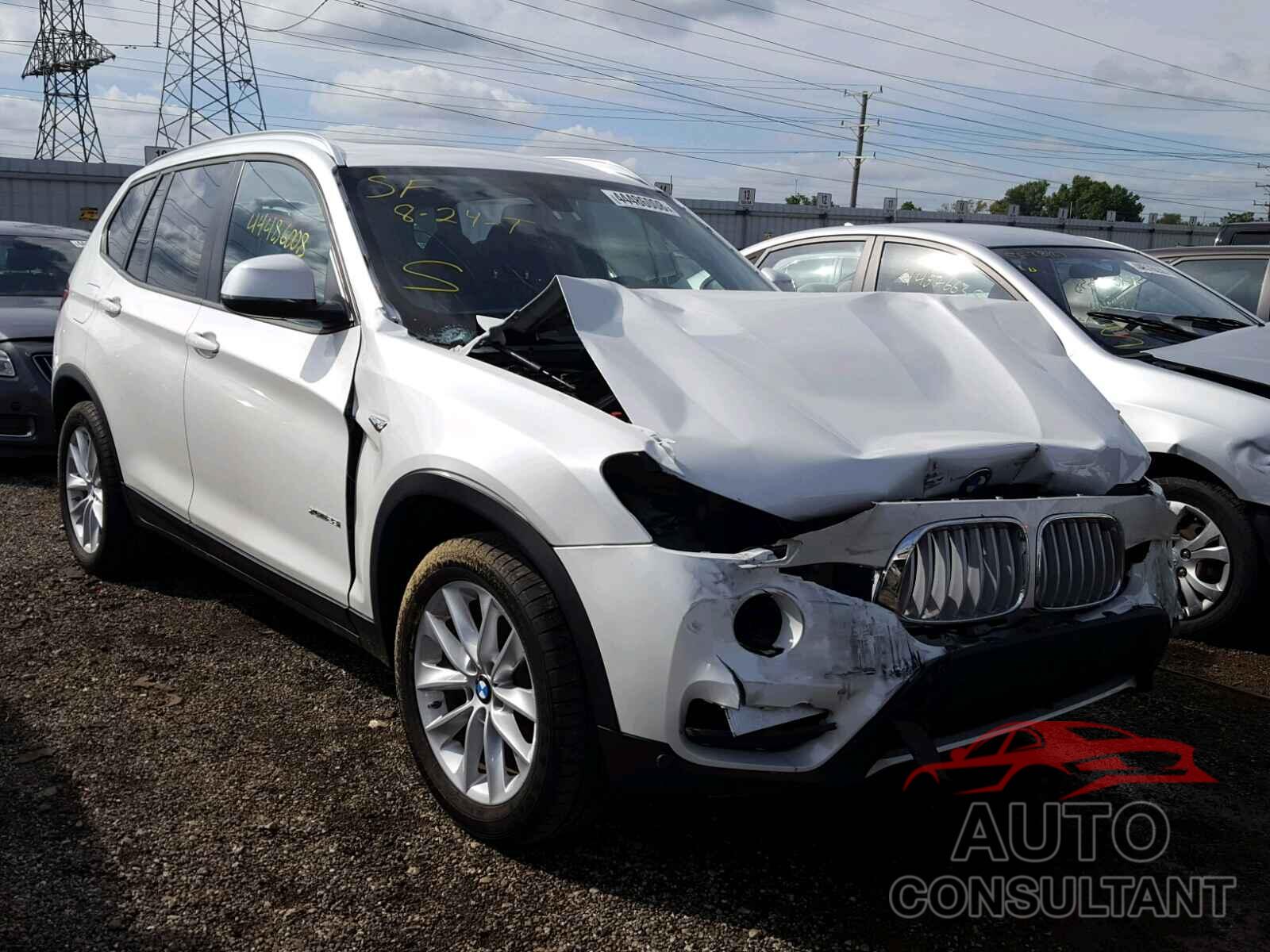 BMW X3 2015 - 5UXWX9C55F0D53474