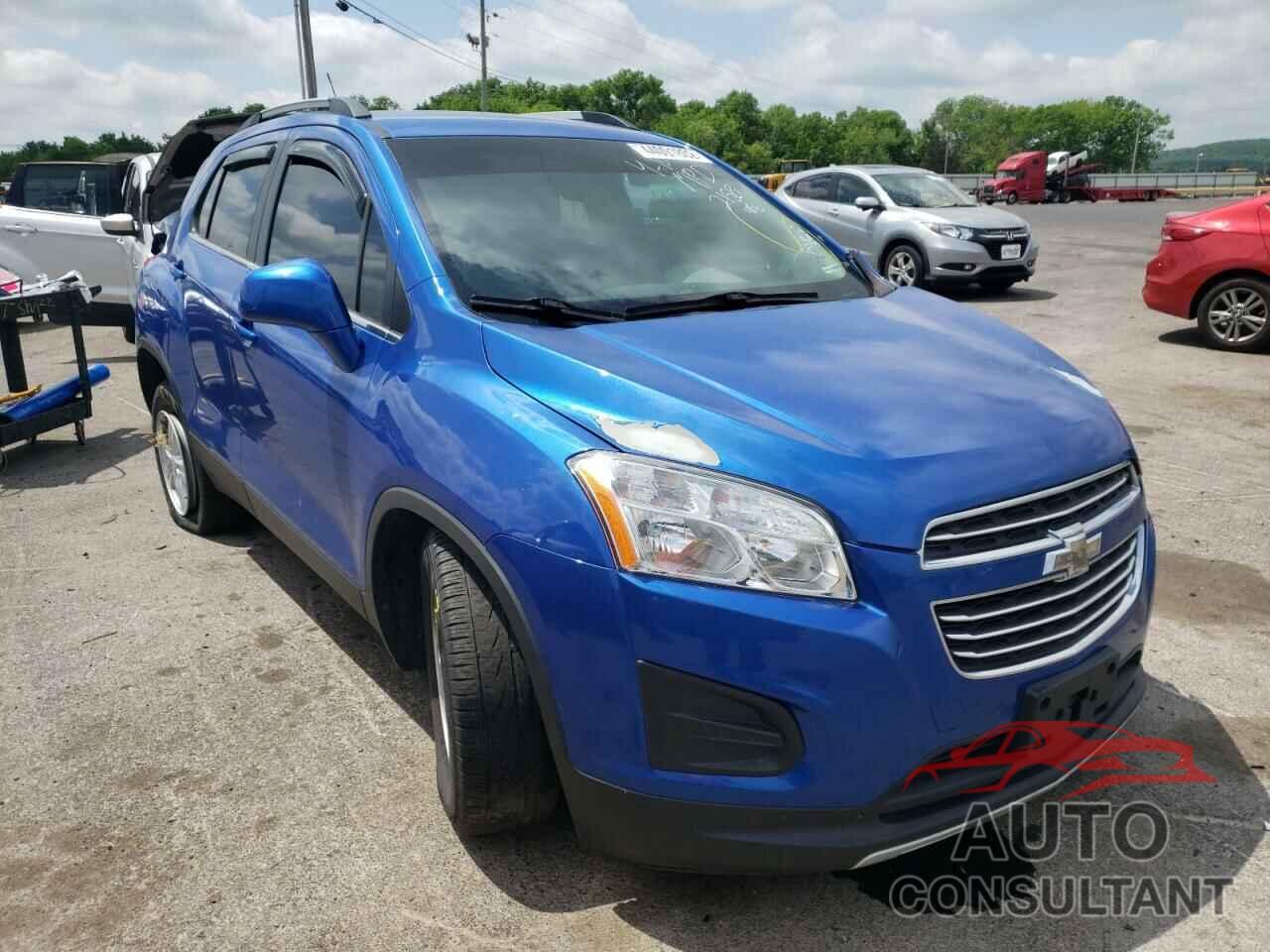 CHEVROLET TRAX 2016 - KL7CJLSB3GB592158