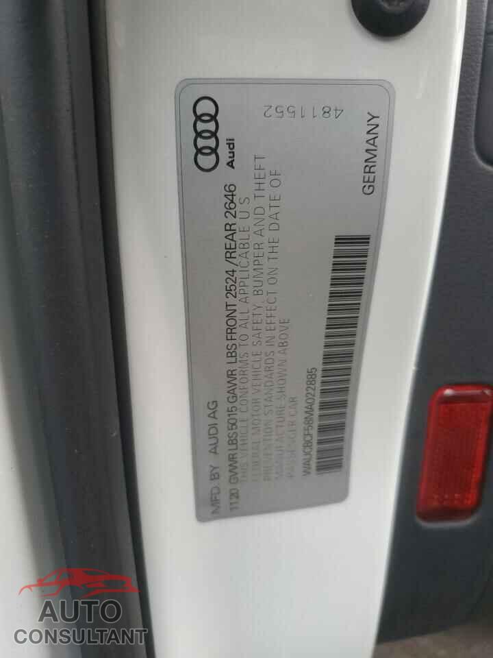 AUDI A5 2021 - WAUCBCF58MA022885