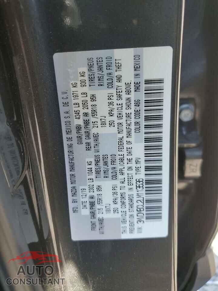 MAZDA CX30 2020 - 3MVDMBCL2LM113536