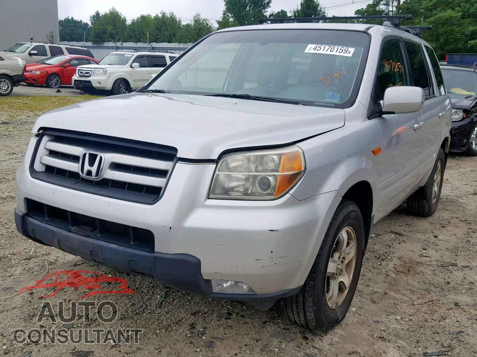 HONDA PILOT EX 2006 - 2HKYF18606H526849