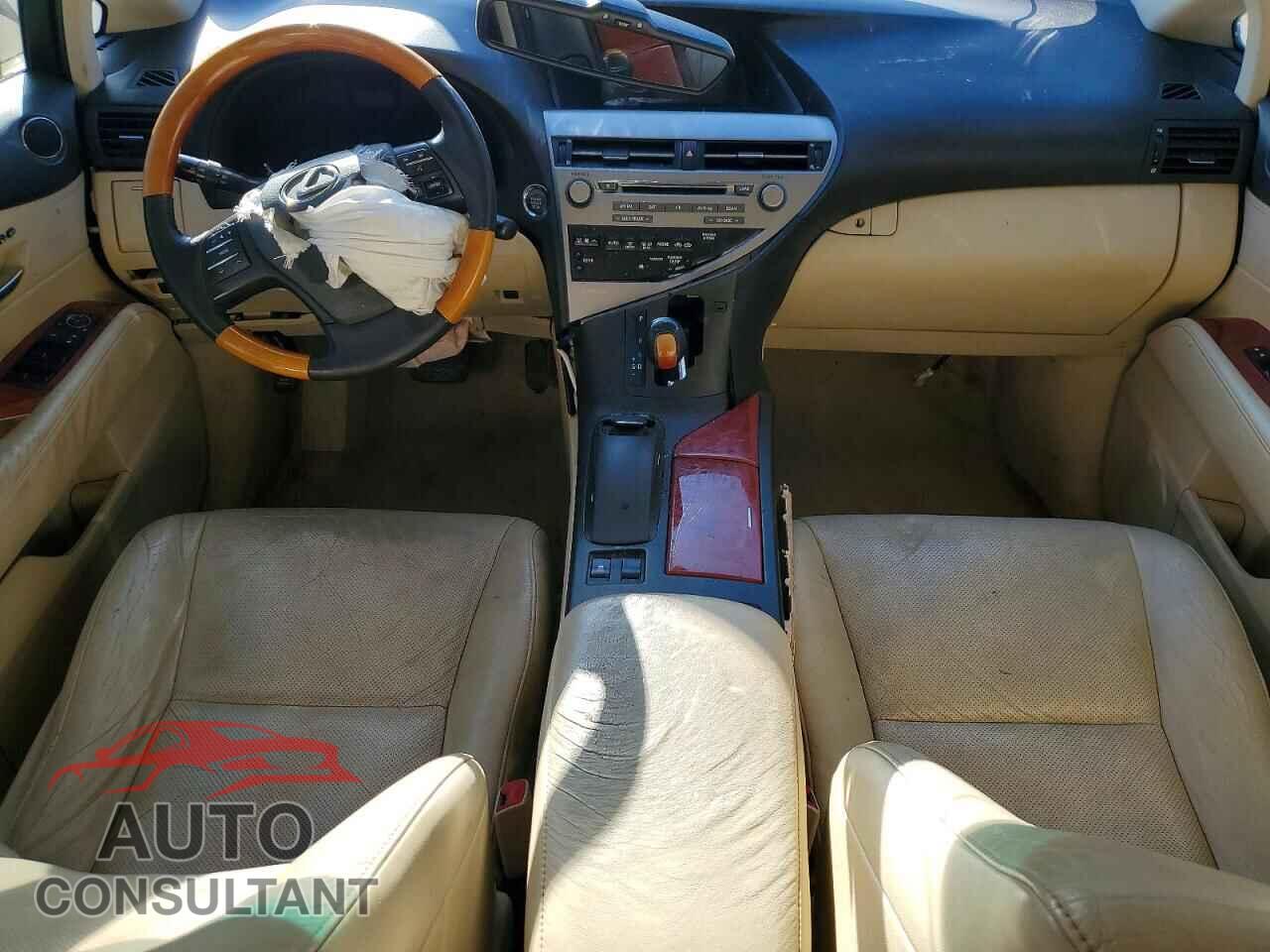 LEXUS RX350 2012 - 2T2ZK1BA3CC084432