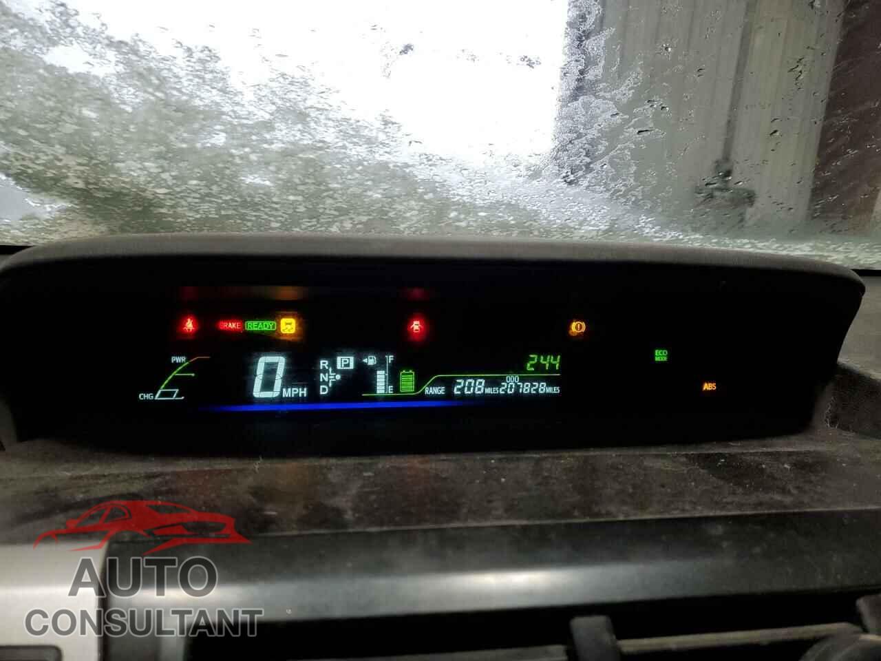 TOYOTA PRIUS 2012 - JTDZN3EU3C3162147