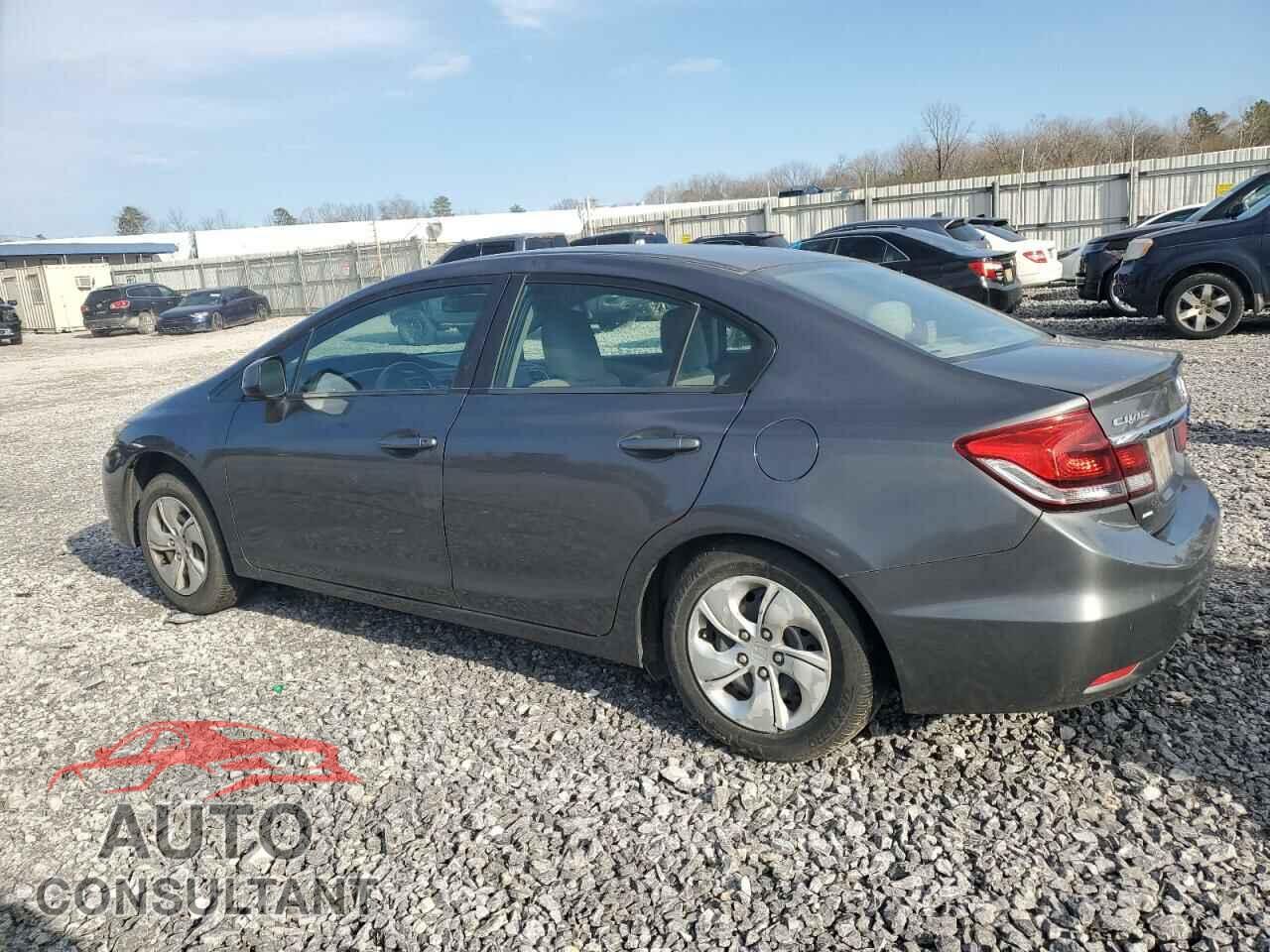 HONDA CIVIC 2013 - 2HGFB2F51DH549261