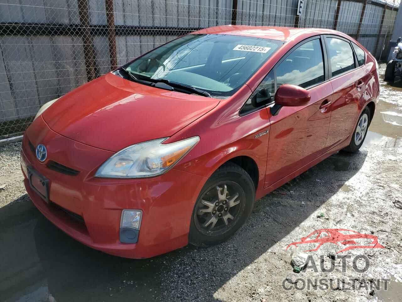 TOYOTA PRIUS 2011 - JTDKN3DU4B1406403