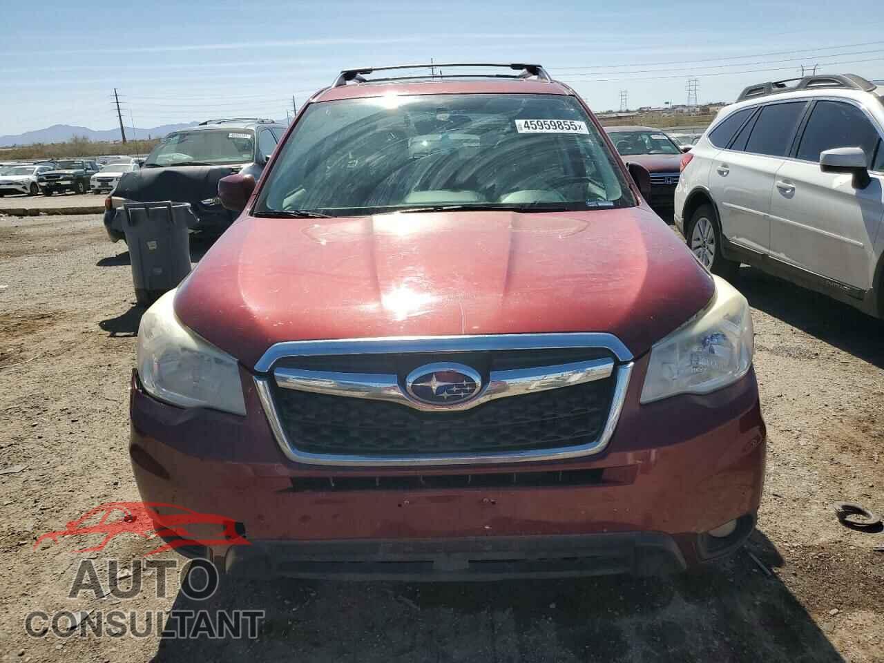 SUBARU FORESTER 2014 - JF2SJAHC8EH464724