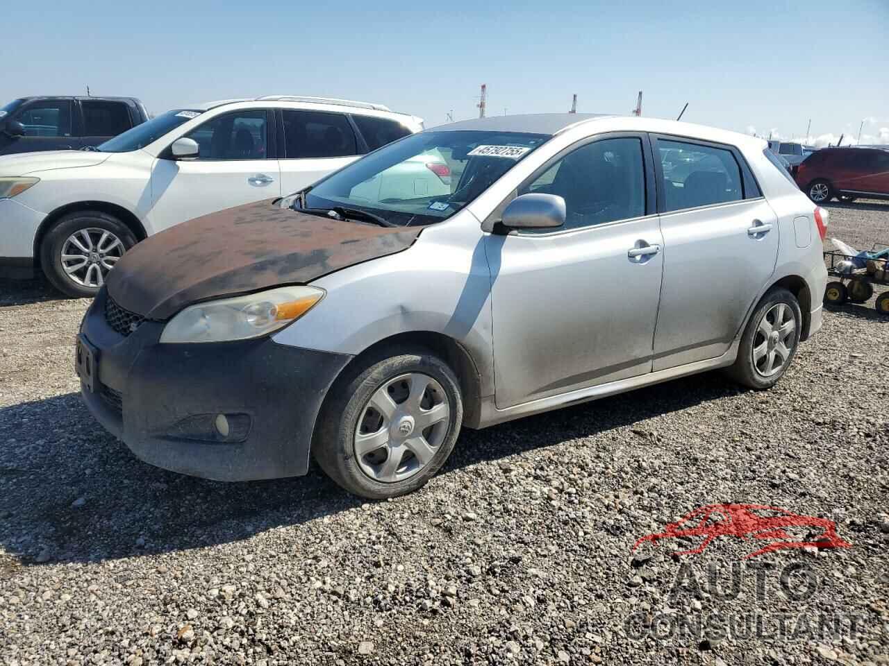 TOYOTA COROLLA 2009 - 2T1KE40E89C022196