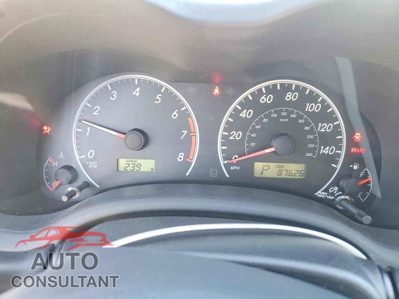 TOYOTA COROLLA 2012 - 5YFBU4EE5CP026046