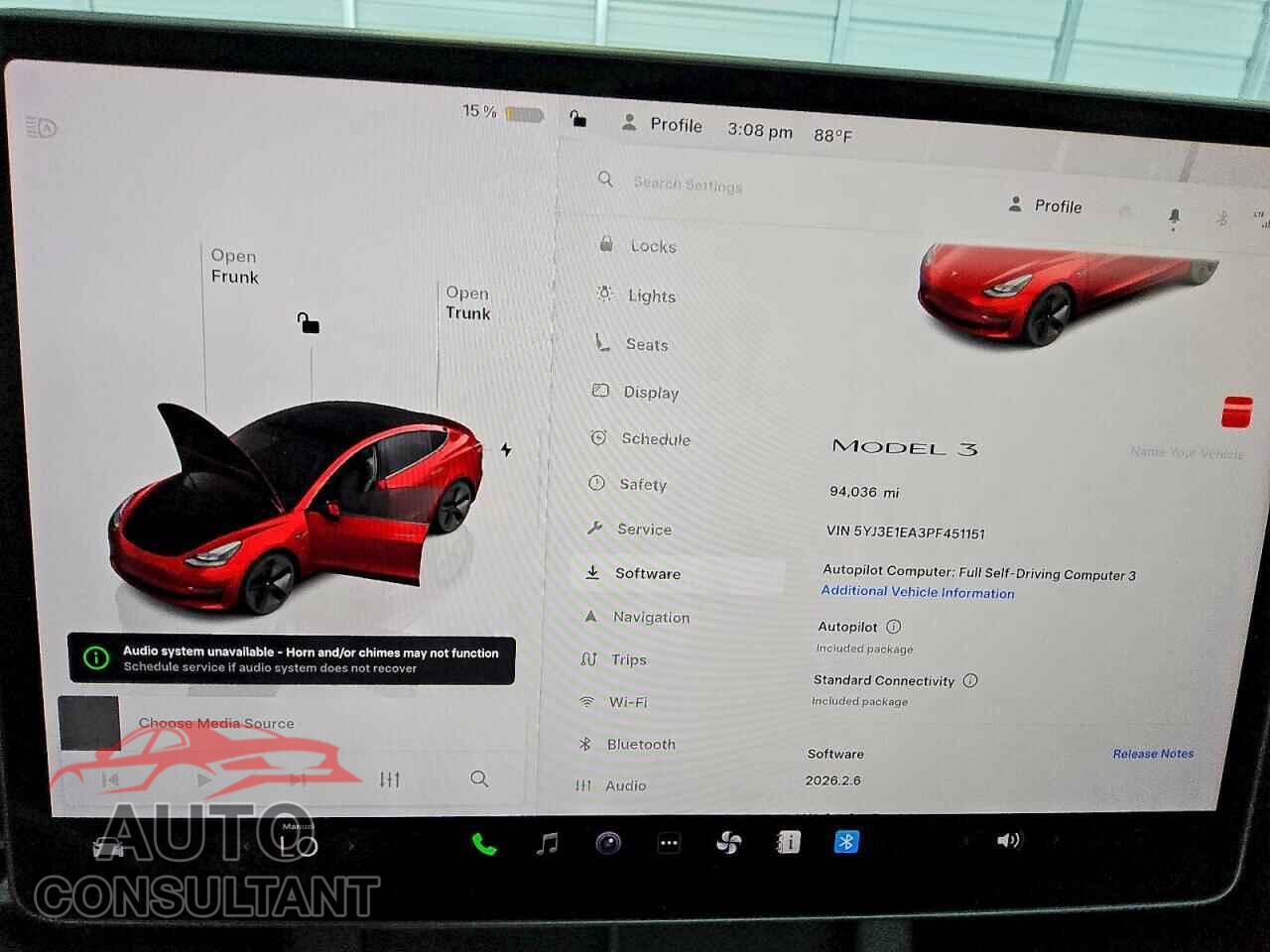 TESLA MODEL 3 2023 - 5YJ3E1EA3PF451151
