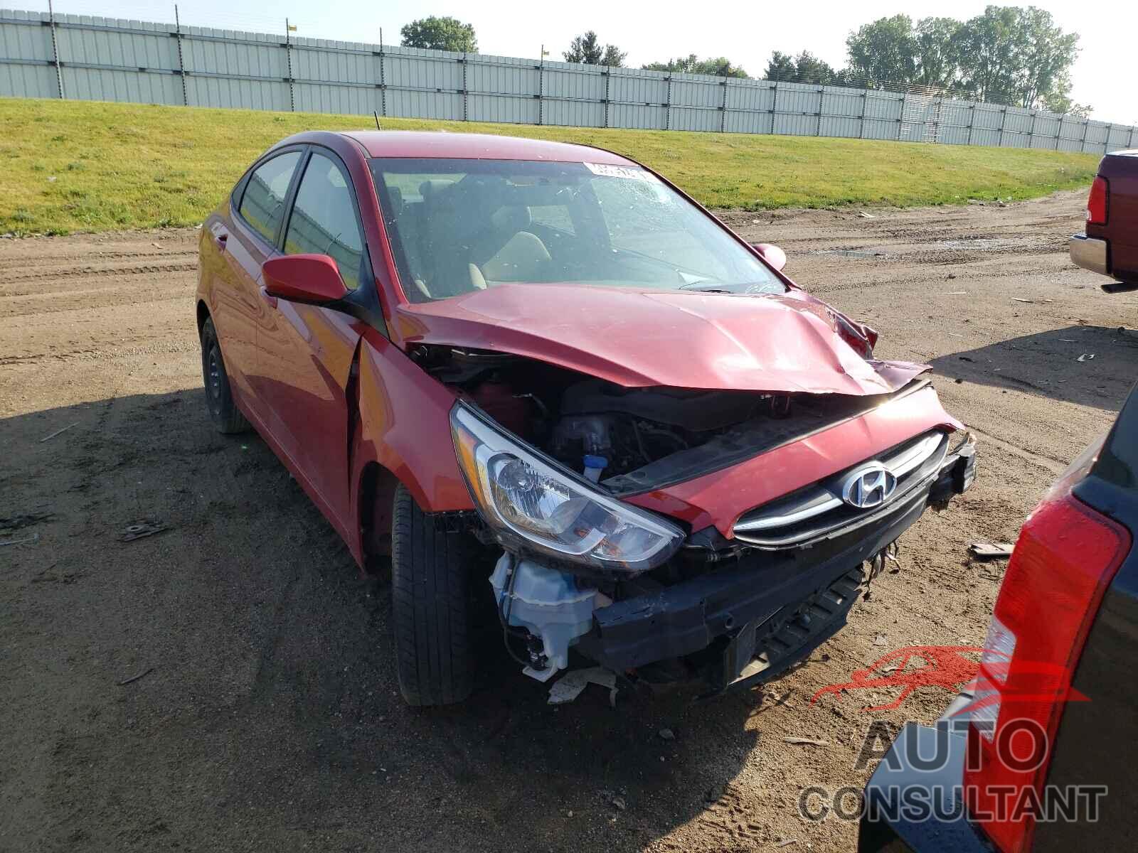 HYUNDAI ACCENT 2017 - KMHCT4AE8HU389329