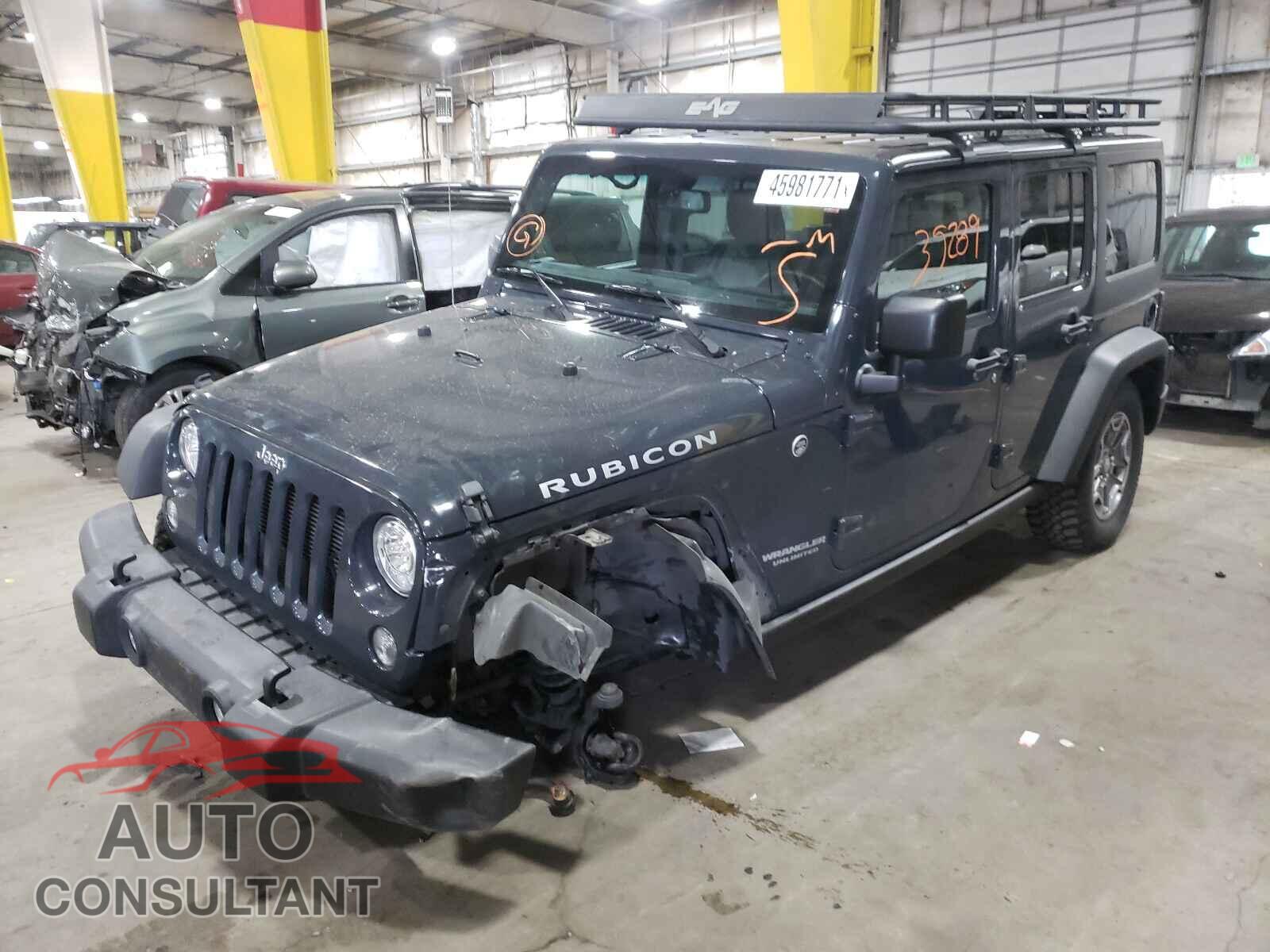 JEEP WRANGLER 2017 - 1C4BJWFG4HL723583