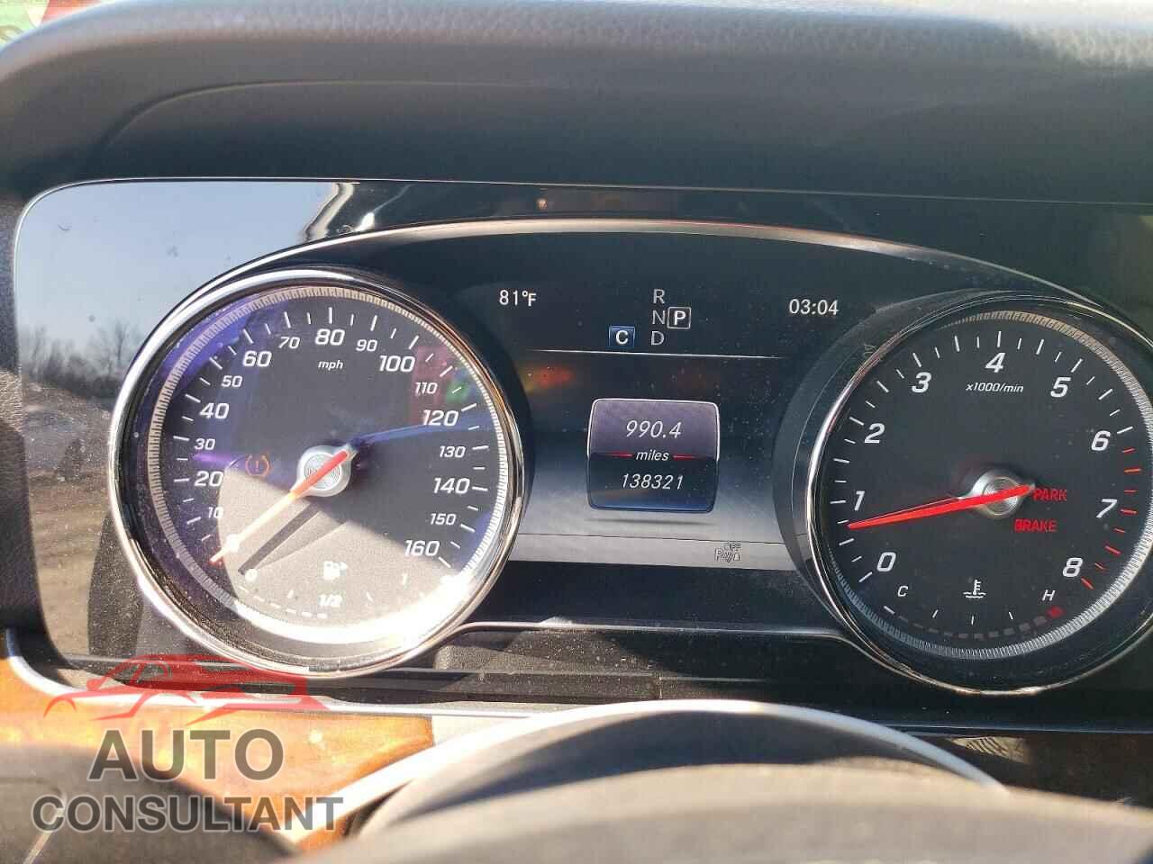 MERCEDES-BENZ E-CLASS 2017 - WDDZF4KB0HA065339